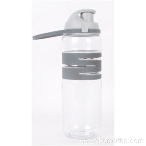 Botella de agua de pared simple de 600 ml